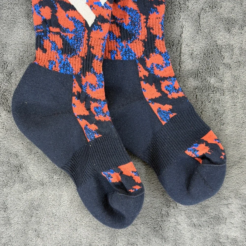 Palace Vivienne Westwood High‎ Knee Sock Blue Leopard AW24 8104000B-K0054-K411